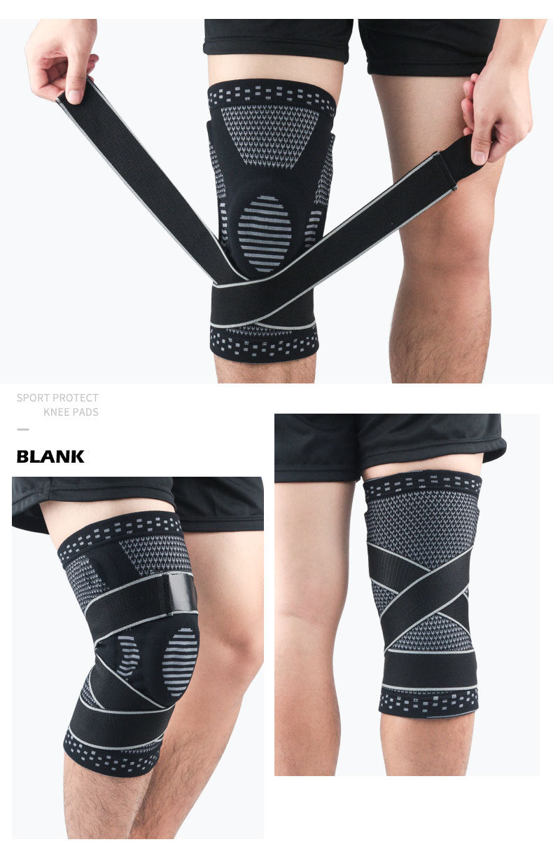 歩行をしっかり支える バネ内蔵 膝サポーター