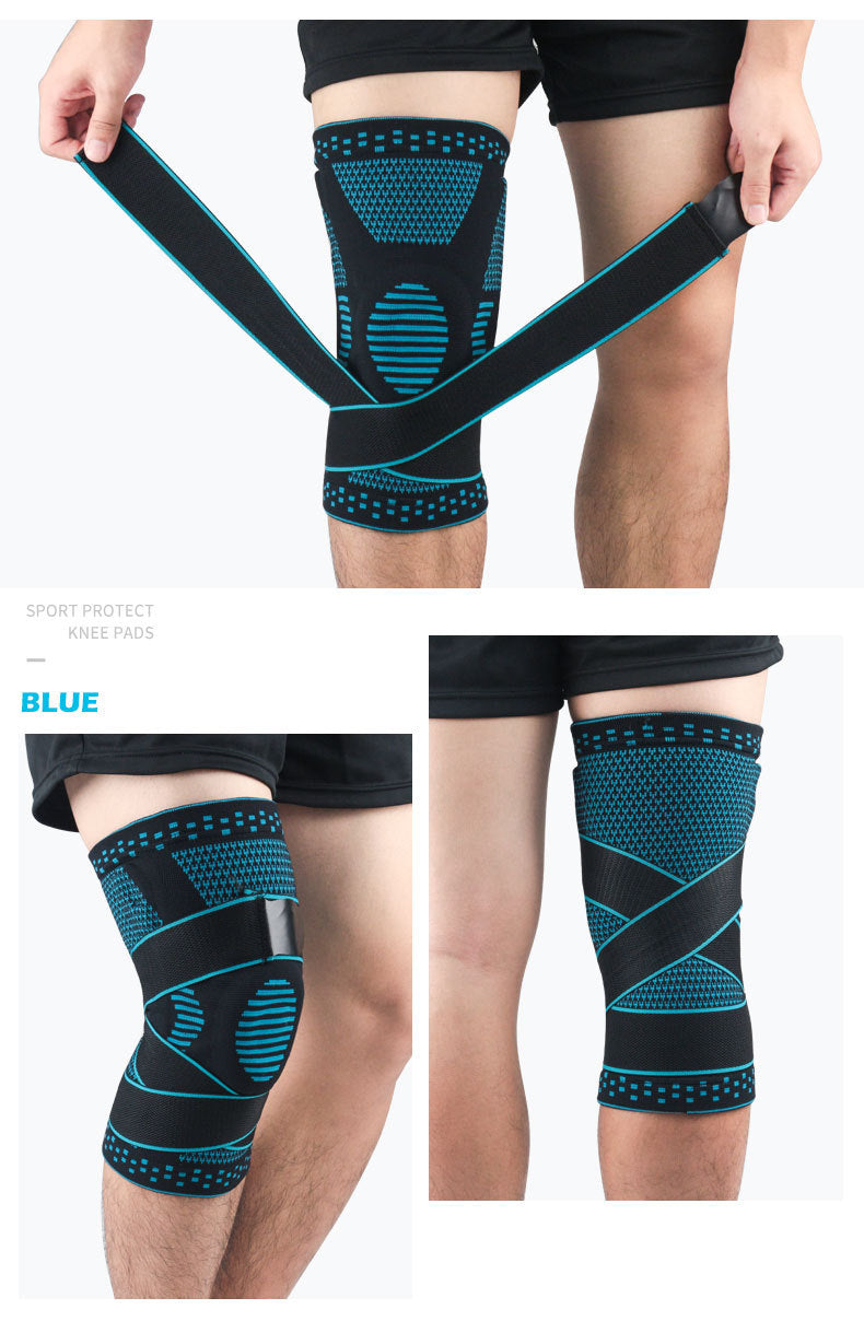 歩行をしっかり支える バネ内蔵 膝サポーター