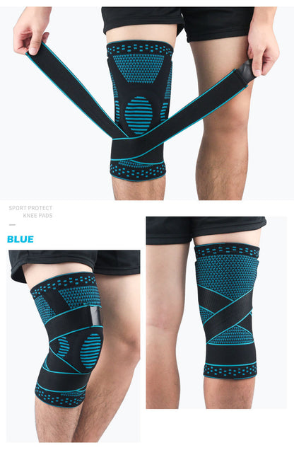 歩行をしっかり支える バネ内蔵 膝サポーター